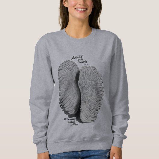 LV Community Healing Garden - Wings Sweatshirt (Voorkant)