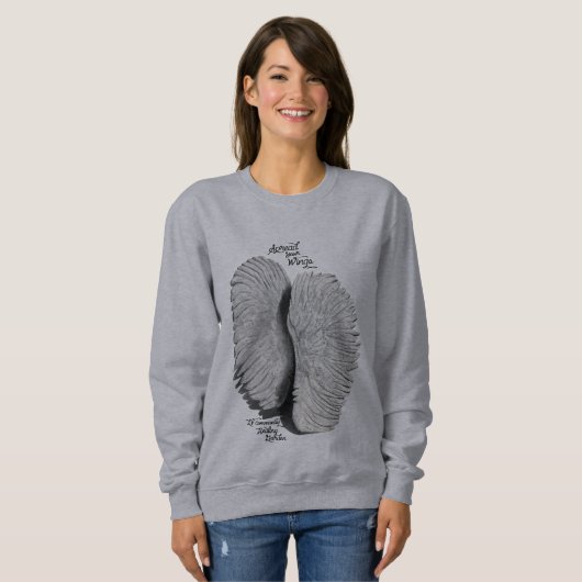 LV Community Healing Garden - Wings Sweatshirt (Voorkant volledig)