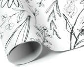 LV Floral Wrapping Paper Cadeaupapier (Rol Hoek)