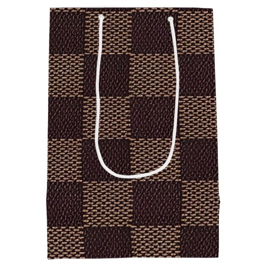 LV geïnspireerde geschenktas Medium Cadeauzakje (Achterkant)