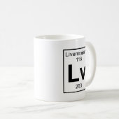 Lv - Livermorium Koffiemok (Voorkant rechts)