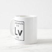 Lv - Livermorium Koffiemok (Voorkant links)