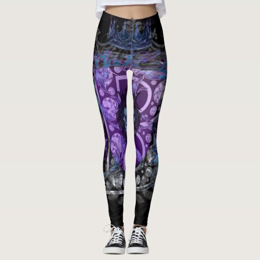 Lv lux Lyon voor meisje Leggings (Voorkant)