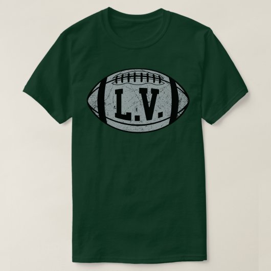 LV Retro Zwart T-shirt (Design voorkant)