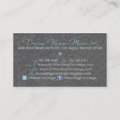 LV Wedding Concierge Visitekaartjes (Achterkant)