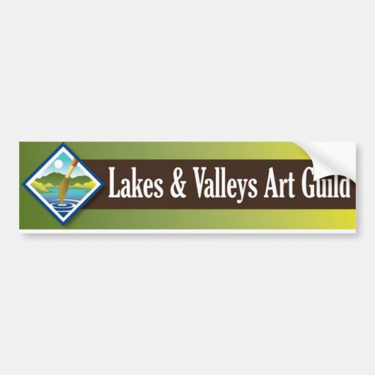 LVAG-sticker Bumpersticker (Voorkant)
