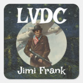 LVDC VIERKANTE STICKER (Voorkant)