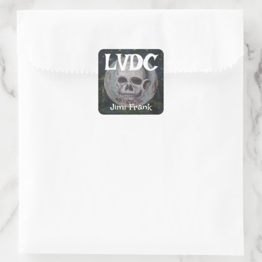 LVDC VIERKANTE STICKER (Tas)