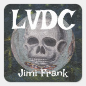 LVDC VIERKANTE STICKER (Voorkant)
