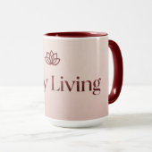 Lvely Living mok (Voorkant rechts)