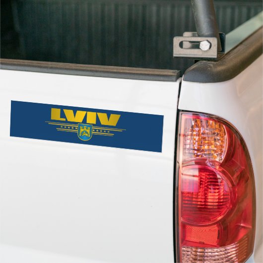 Lviv COA Bumpersticker (Op Truck)