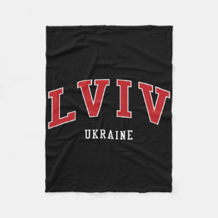 Lviv Oekraïne Hoge School Universiteit Stijl  Fleece Deken