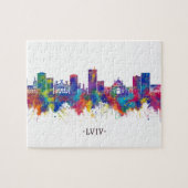 Lviv Ukraine Skyline Legpuzzel (Horizontaal)