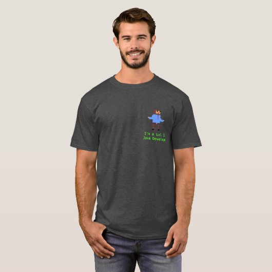 LVL 10 Java-ontwikkelaar T-shirt (Voorkant volledig)