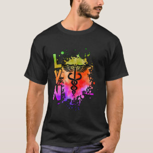 LVN Caduceus LVN Verpleegkundige Erkend Beroepsver T-shirt