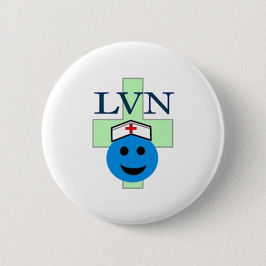 LVN "Licensed Vocational Nurse"-giften Ronde Button 5,7 Cm (Voorkant)