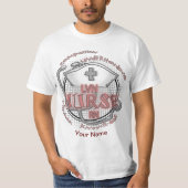 LVN Nurse Axiom T-shirt (Voorkant)