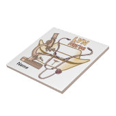 LVN Verpleegkundige Collage aangepaste Verpleegkun Tegeltje (Zijkant)