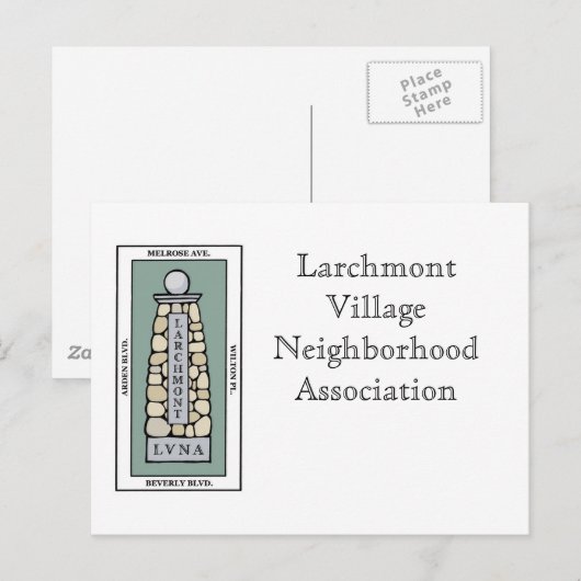 LVNA-briefkaart Briefkaart (Voorkant / Achterkant)