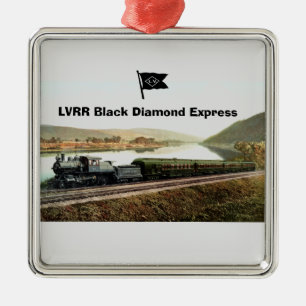 LVRR Black Diamond Express Metalen Ornament