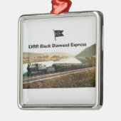 LVRR Black Diamond Express Metalen Ornament (Links)