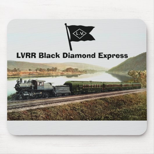 LVRR Black Diamond Express Muismat (Voorkant)