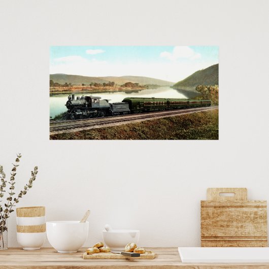 LVRR Black Diamond Express-Poster Poster (Keuken)