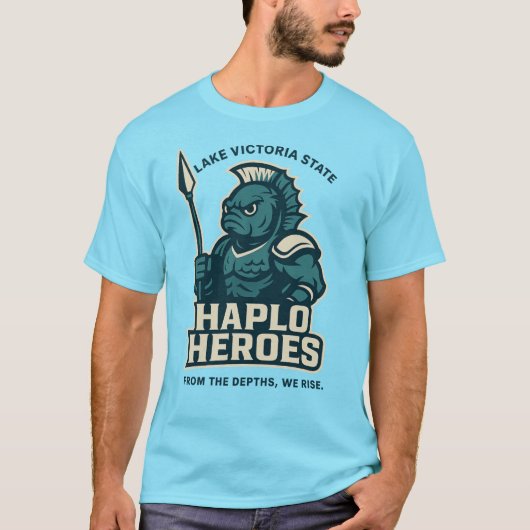 LVSU Haplo Heroes - Lake Victoria State University T-shirt (Voorkant)