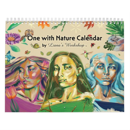 LW één met Natuur kalender (Hoes)