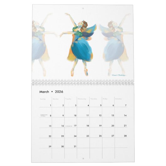 LW Fairies En Pointe Kalender (Mar 2026)