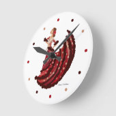 LW Flamenco-klok (2) Ronde Klok (Hoek)