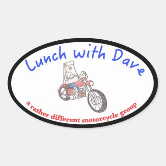 LwD Oval Sticker (Voorkant)