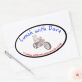 LwD Oval Sticker (Envelop)