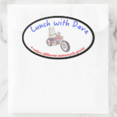 LwD Oval Sticker (Tas)