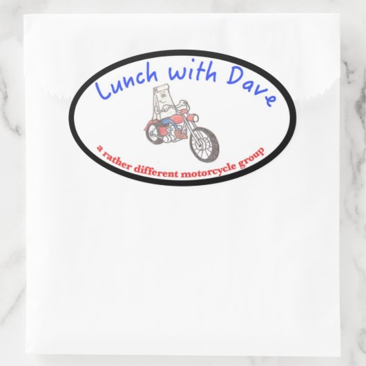 LwD Oval Sticker (Tas)