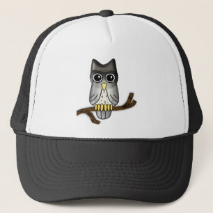 LWood Uil Schattig Halloween Dier Trucker Pet