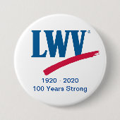 LWV 100 jaar sterke Button (Voorkant)