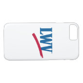 LWV-Logo telefoondraagtas Case-Mate iPhone Case (Achterkant (Horizontaal))