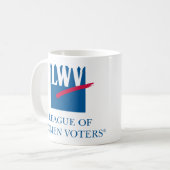 LWV-Mok (logo naar buiten gericht) Koffiemok (Voorkant links)