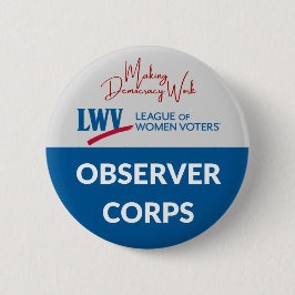 LWV Observer Corps Button