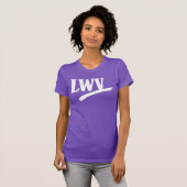 LWV Slim Fit Dames Tshirt (Voorkant volledig)