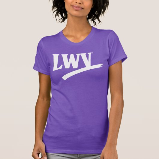 LWV Slim Fit Dames Tshirt (Voorkant)