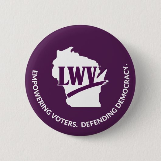 LWV Wisconsin Logo Button (Voorkant)