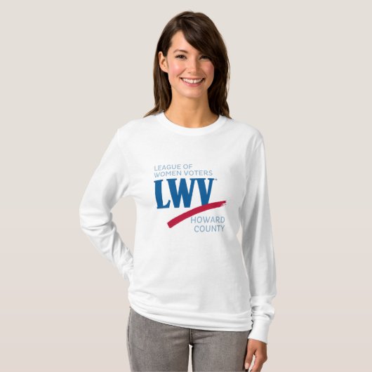 LWVHC-T-shirt met lange hoes T-shirt (Voorkant volledig)