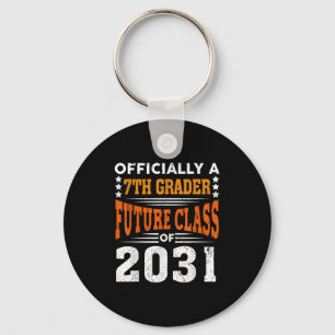 Ly A 7e-klasser toekomstige klas 2031 eerste dag g Sleutelhanger