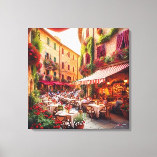 Ly Kevilla (Italiaanse Restaurant Print serie) (Voorkant)