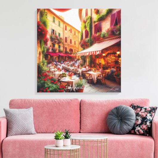 Ly Kevilla (Italiaanse Restaurant Print serie) (Insitu (Woonkamer))
