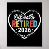 Ly Retired 2026 Hear For Women Retirement  Poster (Voorkant)