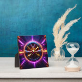 Lyapunov-fractal sterk gemanipuleerd fotoplaat (Insitu)
