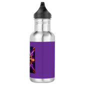 Lyapunov-fractal sterk gemanipuleerd waterfles (Rechts)